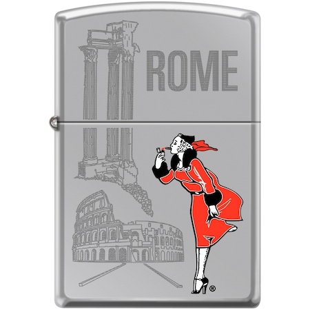 Zippo 2024 Zippo Custom Windy Rome Hp Chrome ZIP-250CI403988